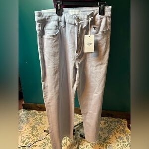 Vervet Cropped Wide Leg Light Blue Jeans NWT